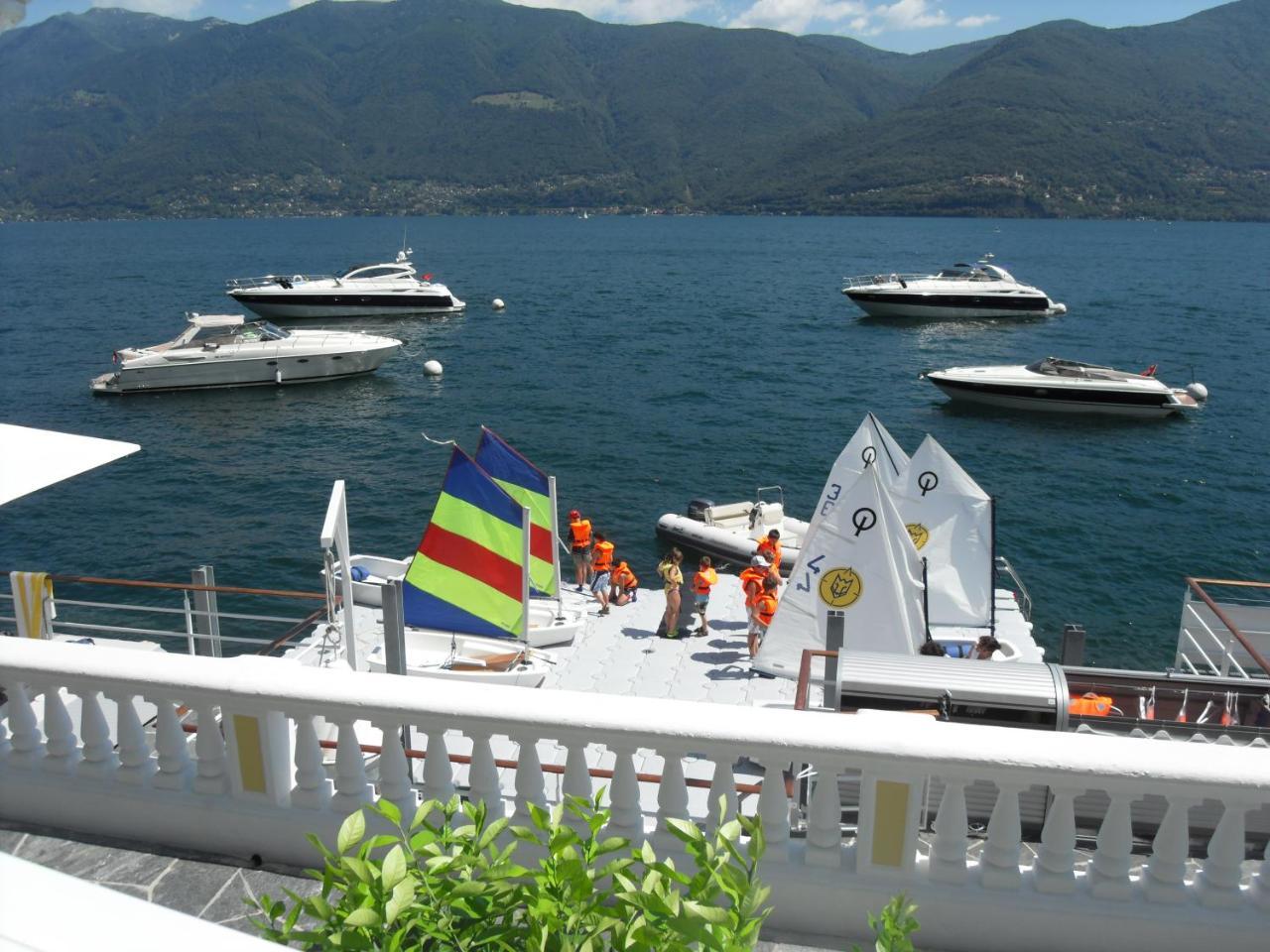 Holiday Hotel Yachtsport Resort Lago Maggiore Brissago Zewnętrze zdjęcie